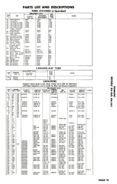 RA-160 ; DuMont Labs, Allen B (ID = 3090416) Television