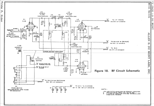 Revere RA-101A; DuMont Labs, Allen B (ID = 729266) TV Radio