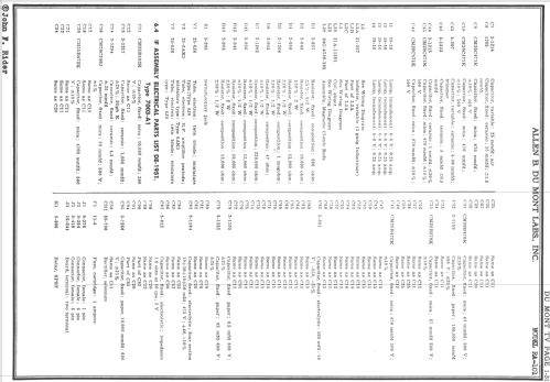 Revere RA-101A; DuMont Labs, Allen B (ID = 729274) TV Radio