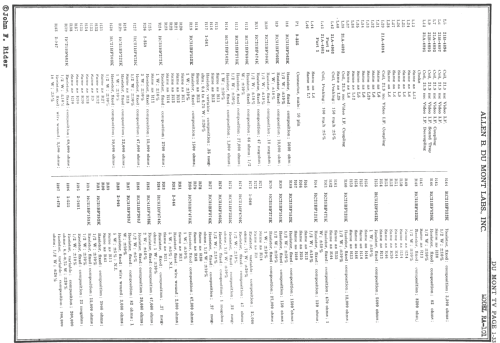 Revere RA-101B; DuMont Labs, Allen B (ID = 729446) TV Radio