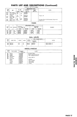 Royal Sovereign RA-119A; DuMont Labs, Allen B (ID = 3010287) TV Radio