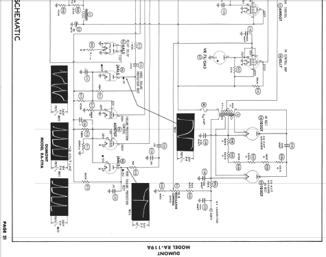 Royal Sovereign RA-119A TV Radio DuMont Labs, Allen B |Radiomuseum.org