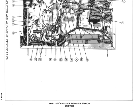 Rumson RA-103D; DuMont Labs, Allen B (ID = 725415) TV Radio