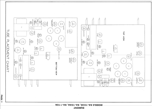 Rumson RA-103D; DuMont Labs, Allen B (ID = 725416) TV Radio