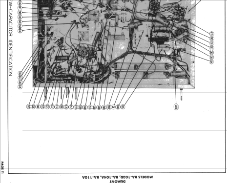 Rumson RA-103D; DuMont Labs, Allen B (ID = 725420) TV Radio