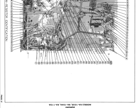 Rumson RA-103D; DuMont Labs, Allen B (ID = 725422) TV Radio