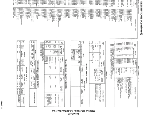 Rumson RA-103D; DuMont Labs, Allen B (ID = 725429) TV Radio