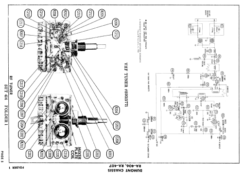 Sportsman 17 Ch= RA-407; DuMont Labs, Allen B (ID = 798932) Television