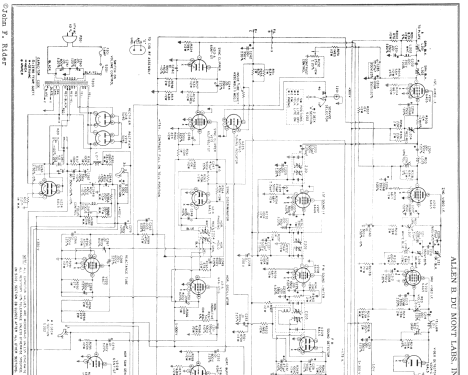 Stratford RA-103; DuMont Labs, Allen B (ID = 725316) Fernseh-R