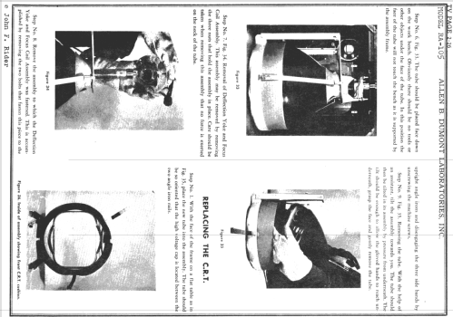 Stratford RA-105; DuMont Labs, Allen B (ID = 729569) Television