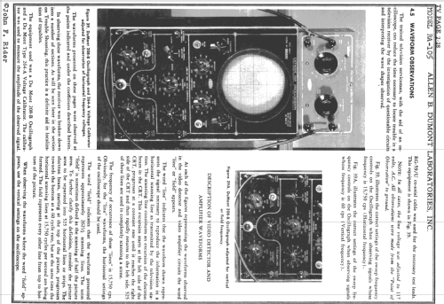 Stratford RA-105; DuMont Labs, Allen B (ID = 729571) Television