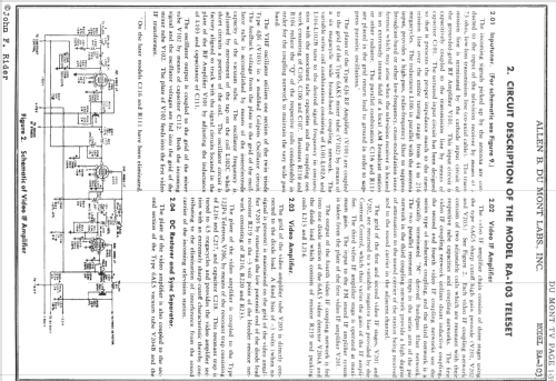 Sutton RA-103; DuMont Labs, Allen B (ID = 736370) TV Radio