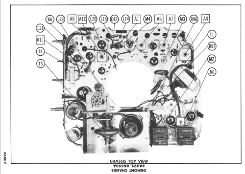 Teleset Ch= RA392; DuMont Labs, Allen B (ID = 2445778) Television