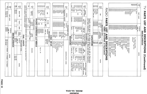 Westbury II RA-109A; DuMont Labs, Allen B (ID = 732220) TV-Radio