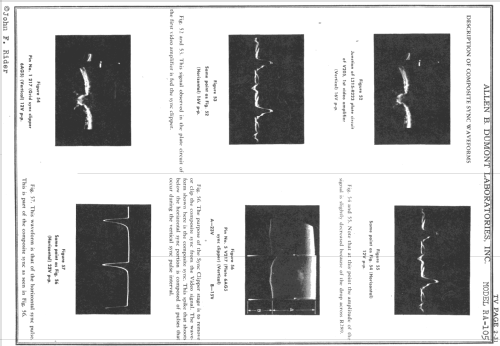 Westbury RA-105; DuMont Labs, Allen B (ID = 729676) Television