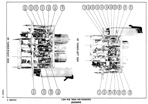 Westminister '21' Ch= RA-400; DuMont Labs, Allen B (ID = 943271) Televisión