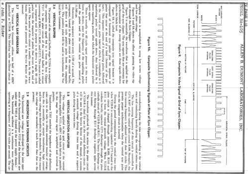 Whitehall RA-105; DuMont Labs, Allen B (ID = 729721) Télévision