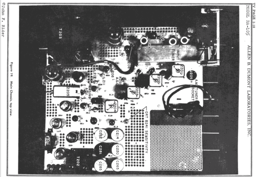 Whitehall RA-105; DuMont Labs, Allen B (ID = 729729) Télévision