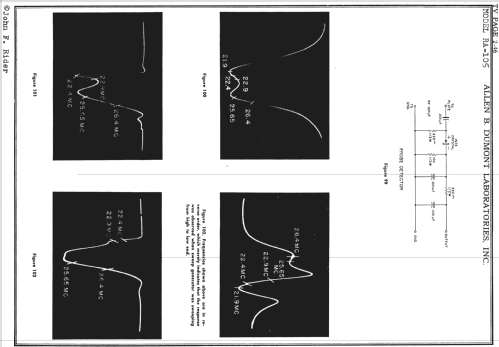 Whitehall RA-105; DuMont Labs, Allen B (ID = 729757) Fernseh-E