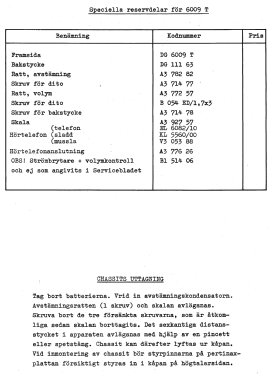 6009T Ch= T1X; Dux Radio AB; (ID = 2881546) Radio