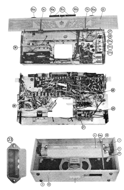 Bel-Ami T821 Ch= T8A; Dux Radio AB; (ID = 2879364) Radio