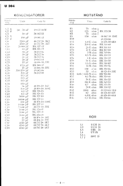 U304; Dux Radio AB; (ID = 2735840) Radio