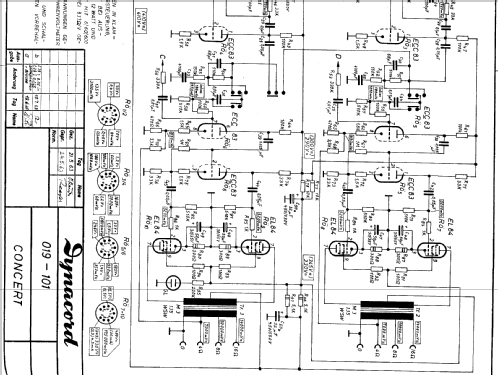 Concert ; Dynacord W. (ID = 323206) Ampl/Mixer