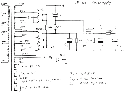 LE120; Dynacord W. (ID = 1207417) Ampl/Mixer