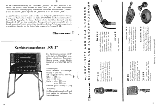 MV46; Dynacord W. (ID = 1851995) Ampl/Mixer