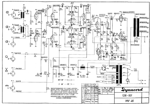 MV46; Dynacord W. (ID = 238812) Ampl/Mixer