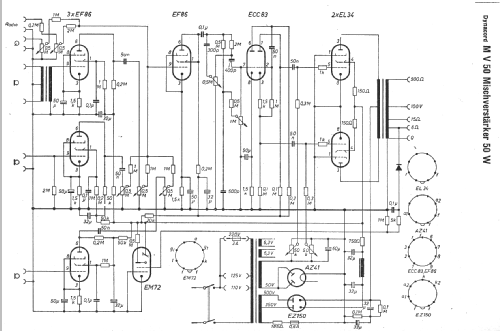 MV50; Dynacord W. (ID = 12331) Ampl/Mixer