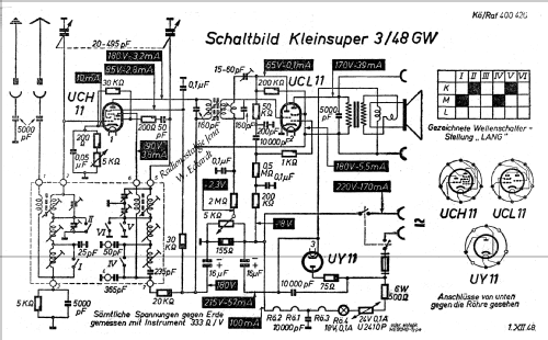 3/48GW; EAK, Elektro- (ID = 435382) Radio