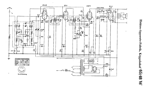 65/48W; EAK, Elektro- (ID = 17567) Radio