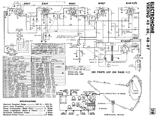 Viking 48-86 ECC61-418; Eaton Co. Ltd., The (ID = 2155570) Radio