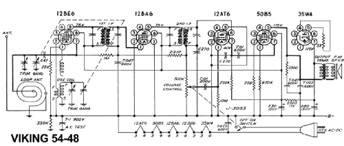 Viking 54-48; Eaton Co. Ltd., The (ID = 1388231) Radio