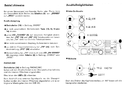 SKR 550; EAW, Elektro- (ID = 2197802) Radio