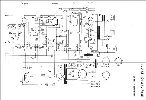 Großsuper Amati AT1194WKU; EAW, Elektro- (ID = 12338) Radio