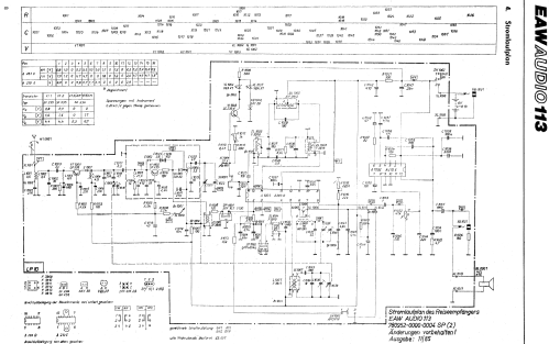 Audio 113; EAW, Elektro- (ID = 290790) Radio