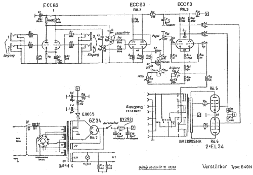 Echolette B40N; Echolette Marke / (ID = 1854562) Ampl/Mixer