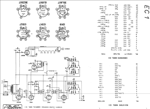 EC-1; Echophone, Marke ab (ID = 15767) Radio