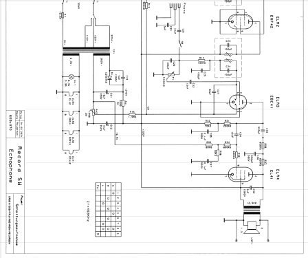 Record SW ; Echophone, Marke ab (ID = 2639640) Radio