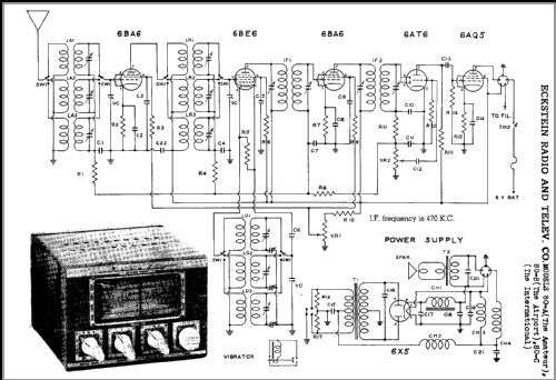 Karadio 'The Airport' 80-B; Eckstein Radio and (ID = 378725) Radio