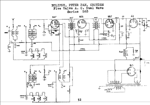 Croyden 583; Eclipse Radio Pty. (ID = 705527) Radio