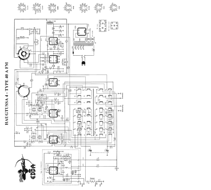 Haugtussa 4 40afm Radio Edda Radiofabrikk A S; Trondheim, Build 