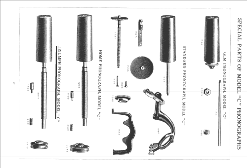 Phonograph Triumph C; Edison, Thomas A., (ID = 1421773) TalkingM