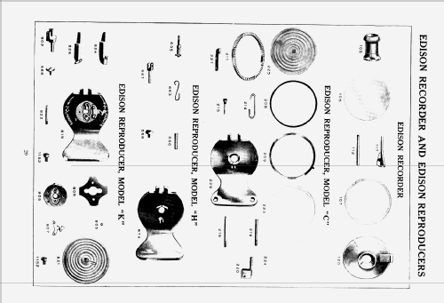 Reproducers for Cylinder Phonographs ; Edison, Thomas A., (ID = 1421775) Mikrofon/TA