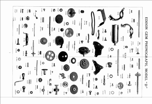 The Red GEM Model D; Edison, Thomas A., (ID = 1421753) TalkingM