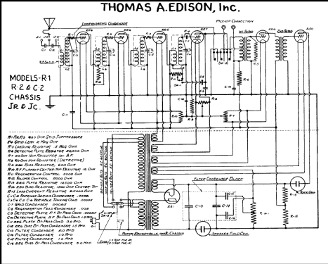 R-1 Ch= JR; Edison, Thomas A., (ID = 217211) Radio