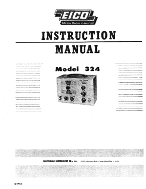 324-K RF Signal Generator Kit; EICO Electronic (ID = 2948167) Equipment