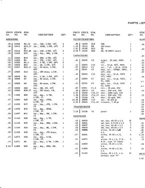 379 ; EICO Electronic (ID = 2941989) Equipment